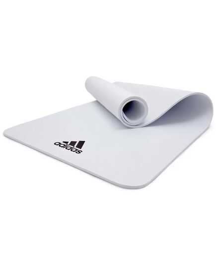 Коврик для йоги Adidas Yoga Mat белый (арт. ADYG-10100WH), Цвет: Белый фото 2