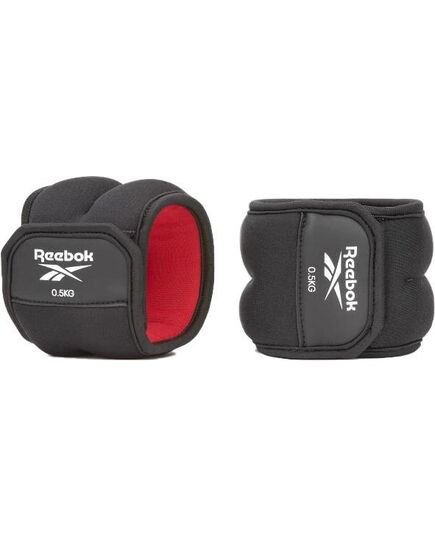 Обважнювачі щиколотки Reebok Ankle Weights чорний/червоний, (арт. RAWT-11222), Колір: чорний/червоний, Розмір: 1.5 кг фото 2