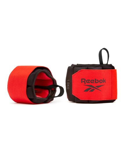 Обважнювачі зап'ястя Reebok Flexlock Wrist Weights чорний/червоний,(арт.RAWT-11260), Колір: чорний/червоний, Розмір: 0.5 кг фото 2