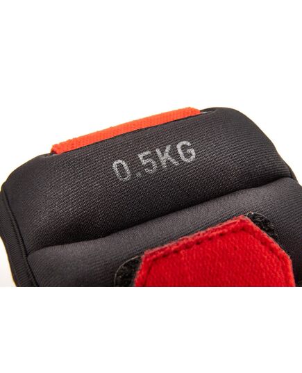 Обважнювачі щиколотки Reebok Flexlock Ankle Weights чорний/червоний, (арт.RAWT-11270), Колір: чорний/червоний, Розмір: 0.5 кг фото 7