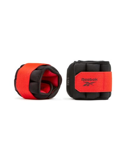 Обважнювачі щиколотки Reebok Flexlock Ankle Weights чорний/червоний, (арт.RAWT-11270), Колір: чорний/червоний, Розмір: 0.5 кг фото 2