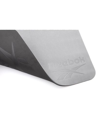 Двосторонній килимок для йоги Reebok Double Sided Yoga Mat чорний/сірий, 176 х 61 х 0,6 см,(арт.RAYG-11042BKGR), Колір: чорний/сірий фото 3
