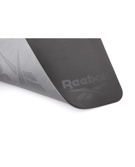 Двосторонній килимок для йоги Reebok Double Sided Yoga Mat чорний/сірий, 176 х 61 х 0,6 см,(арт.RAYG-11042BKGR), Колір: чорний/сірий фото 4