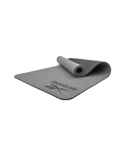 Двосторонній килимок для йоги Reebok Double Sided Yoga Mat чорний/сірий, 176 х 61 х 0,6 см,(арт.RAYG-11042BKGR), Колір: чорний/сірий фото 8