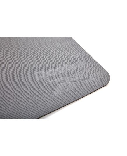 Двосторонній килимок для йоги Reebok Double Sided Yoga Mat чорний/сірий, 176 х 61 х 0,6 см,(арт.RAYG-11042BKGR), Колір: чорний/сірий фото 21