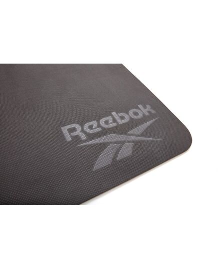 Двосторонній килимок для йоги Reebok Double Sided Yoga Mat чорний/сірий, 176 х 61 х 0,6 см,(арт.RAYG-11042BKGR), Колір: чорний/сірий фото 12