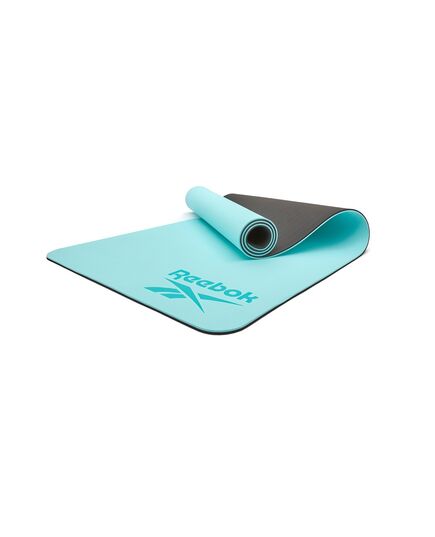 Двосторонній килимок для йоги Reebok Double Sided Yoga Mat синій,176 х 61 х 0,6 см(арт.RAYG-11042BL), Колір: Синій фото 7