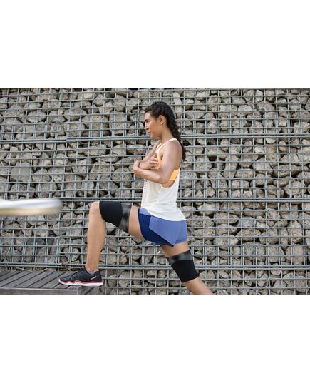 Компресійні рукава до стегна Reebok Compression Thigh Sleeve чорний, р.S(арт.RRSL-13523), Колір: чорний, Розмір: S фото 12