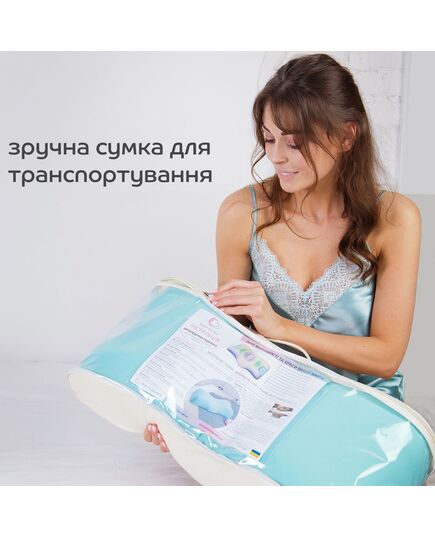 Ортопедическая подушка BEAUTY BALANCE (шелк) от морщин сна и утренней отечности, Beauty Balance (Украина) розовый фото 7