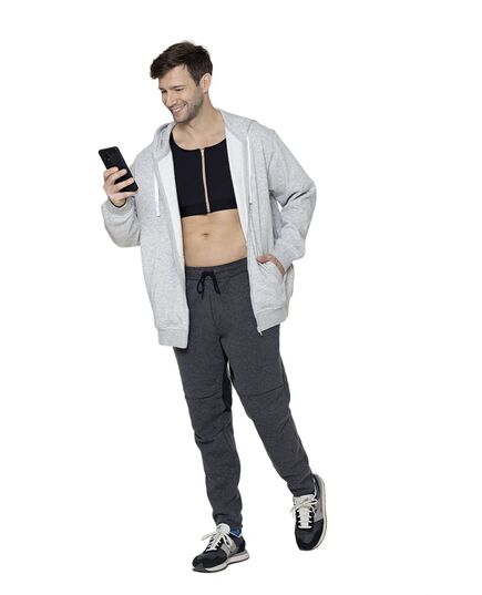 Жилет компресійний Sigvaris Aesthetic (арт.Medical Care VEST), Sigvaris (Швейцарія), Колір: чорний, Розмір: XL фото 3