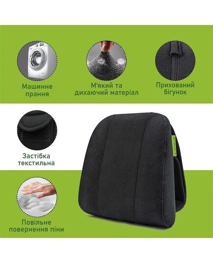 Автомобильный подголовник черный, AMF 004, Elite Decor Украина фото 3