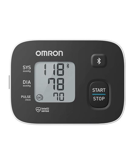 Тонометр автоматичний з манжетою на зап'ястя OMRON RS3 Intelli IT (HEM-6161T-E) - передача даних через смартфон фото 2