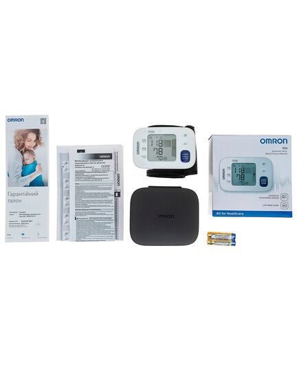 Тонометр автоматичний з манжетою на зап'ястя OMRON RS4 (НЕМ-6181-E) фото 11