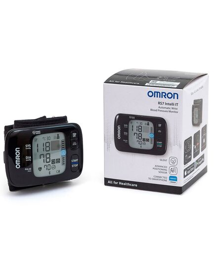 Тонометр автоматичний з манжетою на зап'ястя OMRON RS7 Intelli IT (HEM-6232T-E) - передача даних через смартфон фото 7
