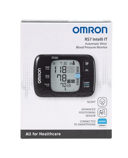 Тонометр автоматичний з манжетою на зап'ястя OMRON RS7 Intelli IT (HEM-6232T-E) - передача даних через смартфон фото 8