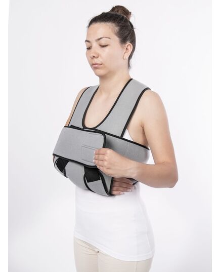 Бандаж для фиксации плечевого сустава Upper limb Orthosis (Дезо), ORT-90108, Orthoteh (Болгария), Цвет: сірий, Размер: L фото 5