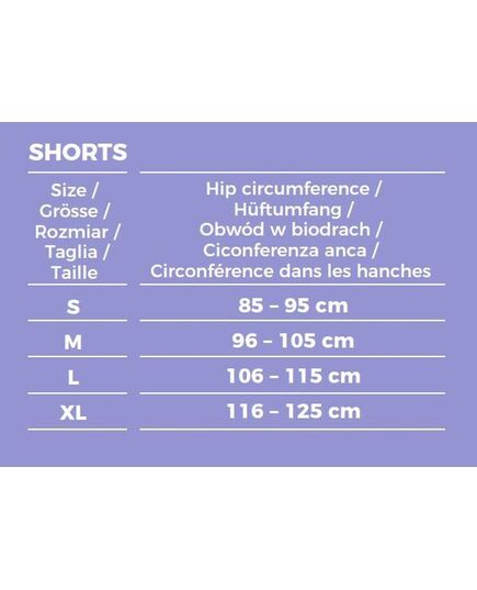 Шорти компресійні Sigvaris Aesthetic (арт.Medical Care SHORTS-R), Sigvaris (Швейцарія) Розпродаж, Колір: чорний, Розмір: L фото 4