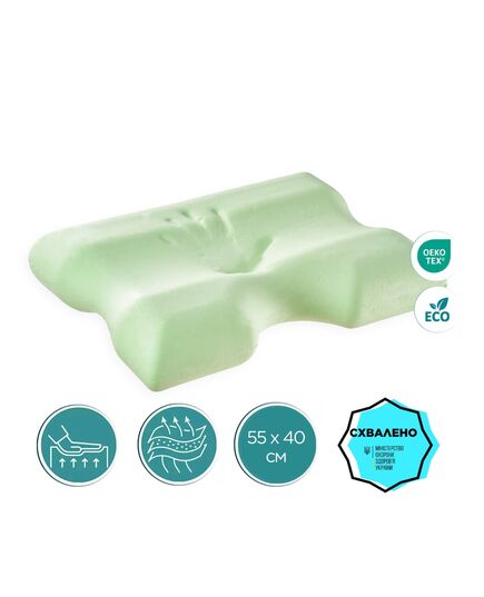 Подушка ортопедическая с касторовым маслом, ОРО-112 Wilm Comfort Beauty Ortomed фото 2