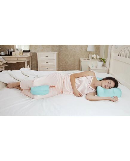 Ортопедична подушка між колін Sleep Comfort (тенсел), Beauty Balance (Україна) бежевий фото 4