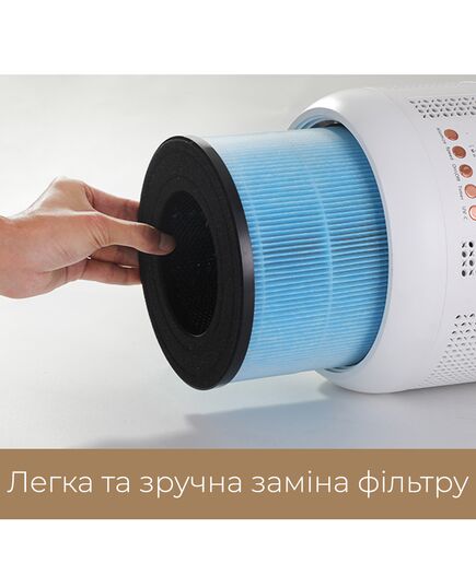 Очиститель воздуха 3-в-1 Omphal с увлажнителем воздуха и УФ-лампой, D01, Doctor-101 фото 12