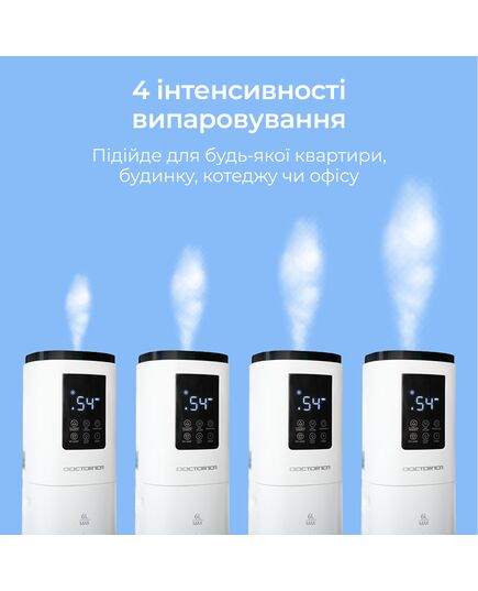 Зволожувач повітря Giant ультразвуковий з УФ-лампою, HQ-JS915, Doctor-101 фото 11