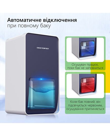 Вологопоглинач конденсаційний побутовий LEVANTE з функцією нічника, CS3, Doctor-101 фото 7