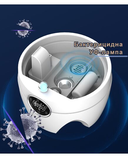 Увлажнитель воздуха Neptune бесшумный, ультразвуковой с сенсорным дисплеем, HQ-JS450S, Doctor-101 фото 6