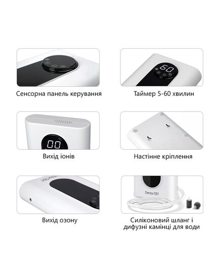 Озонатор-ионизатор для воздуха, воды, продуктов Catalina PLUS 2-в-1, WT1200-1, Doctor-101 фото 4