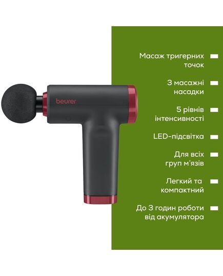 Массажер для тела CompactPower RIPE CHERRY, MG 89, Beurer фото 10