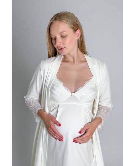 Халат для вагітних та годуючих матусь, Розмір: 3XL фото 3