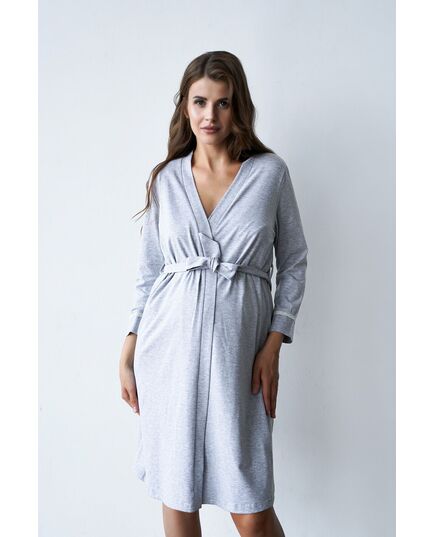Халат для беременных и кормящих мам "Soft&Lace", 25314, Мамин Дом, Размер: 2XL фото 3