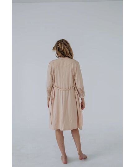 Халат для вагітних та годуючих матусь "Soft&Lace", 25318, Мамин Дім, Розмір: XL фото 6