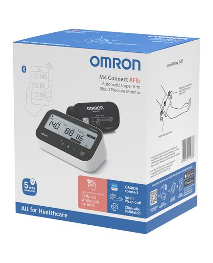 Тонометр автоматический с манжетой на плече M4 Connect AFib, OMRON фото 5