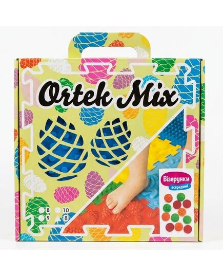 Масажний килимок «Ортек Мульти Мікс» 6 елементів + 6 Секторів (арт. 13096), Ortek фото 17