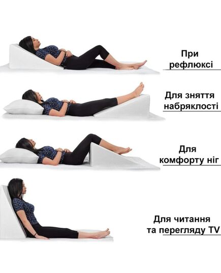 Подушка ортопедическая Клин при рефлюксе (арт. J2540), Олви фото 2