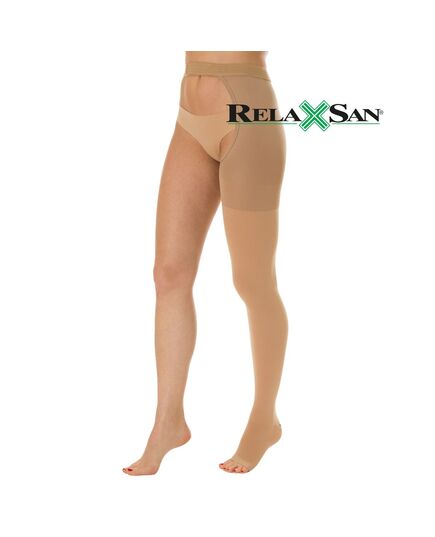 Ліва медична компресійна монопанчоха Relaxsan Medicale Classic 2 клас 23-32 мм рт.ст. з відкритим миском, Relaxsan (Італія) фото 5