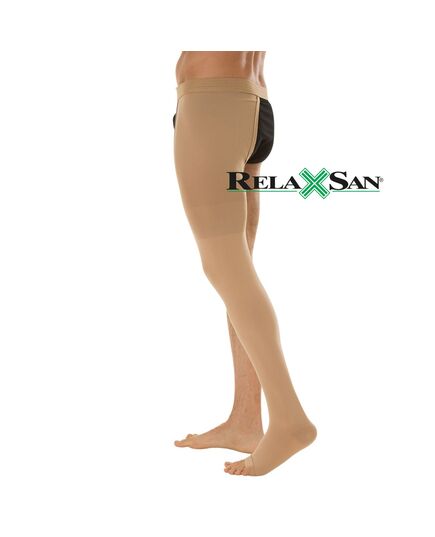 Ліва медична компресійна монопанчоха Relaxsan Medicale Classic 2 клас 23-32 мм рт.ст. з відкритим миском, Relaxsan (Італія) фото 6
