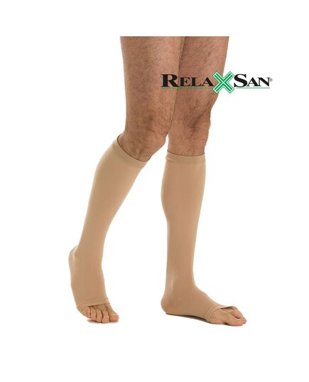Медицинские компрессионные гольфы Relaxsan Medicale Classic 2 класса (23–32 мм рт.ст.) с открытым мыском, Relaxsan (Италия) фото 9