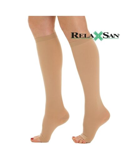 Медицинские компрессионные гольфы Relaxsan Medicale Classic 3 класса (34–46 мм рт. ст.) с открытым мыском, Relaxsan (Италия) фото 6