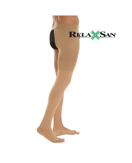 Правый медицинский компрессионный чулок Relaxsan Medicale Classic 2 класса, 23–32 мм рт.ст., с открытой носочной частью, Relaxsan (Италия) фото 10