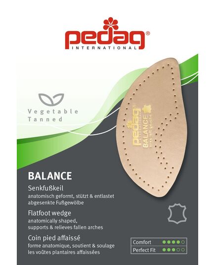Пелот поздовжнього склепіння стопи для всіх типів взуття Balance Pedag 165, Розмір: S 