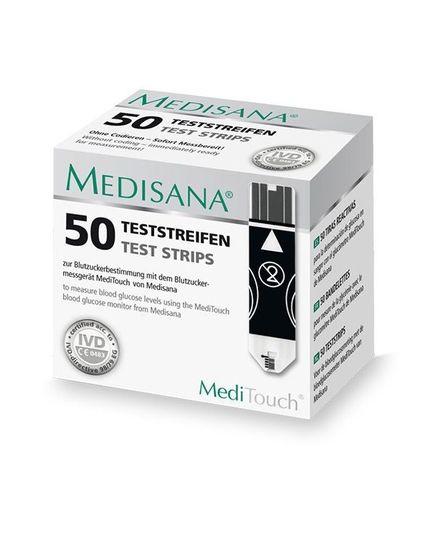 Тестовые полоски для глюкометра GlucoDock (1 уп. по 50 шт)