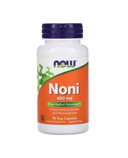 Нони, 450 мг, Noni, Now Foods, 90 вегетарианских капсул 