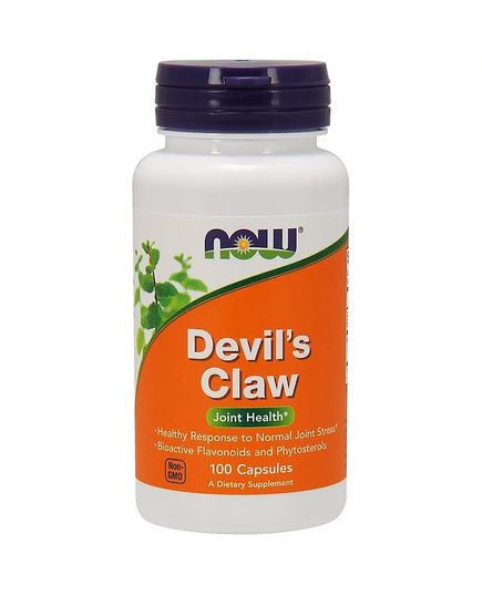 Коготь Дьявола (Гарпагофитум), Now Foods, Devil's Claw, 100 капсул 