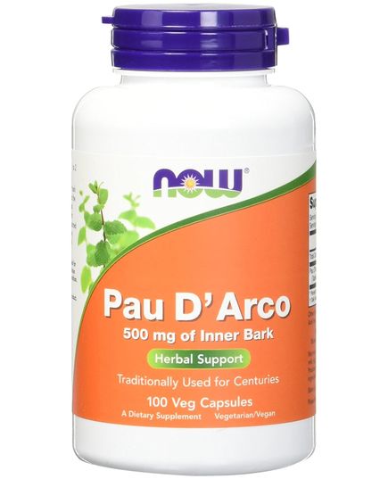 Экстракт Коры Муравьиного Дерева, Now Foods, 100 гелевых капсул 