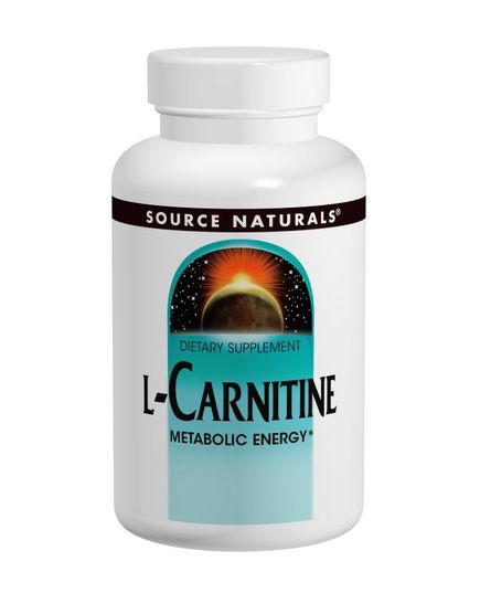 L-Карнитин Фумарат 250 мг, Source Naturals, 120 капсул 