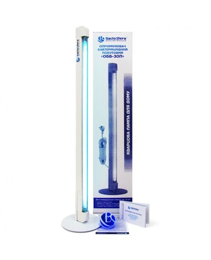 Бактерицидный облучатель BactoSfera OBB 30P Ozone Free (безозоновая бактерицидная лампа, 9000 ч) 