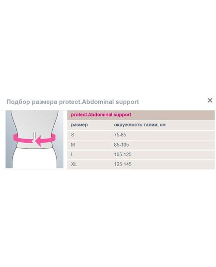 Бандаж післяопераційний абдомінальний protect.Abdominal support, Medi (Німеччина) фото 2