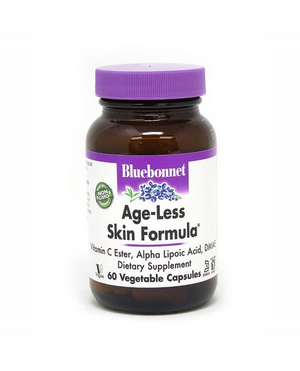 Формула Омоложения Кожи, Bluebonnet Nutrition, Age-Less Skin Formula 60 растительных капсул 