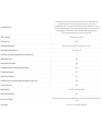 Массажная ванна для ног (массажер) FB 21, Beurer фото 2